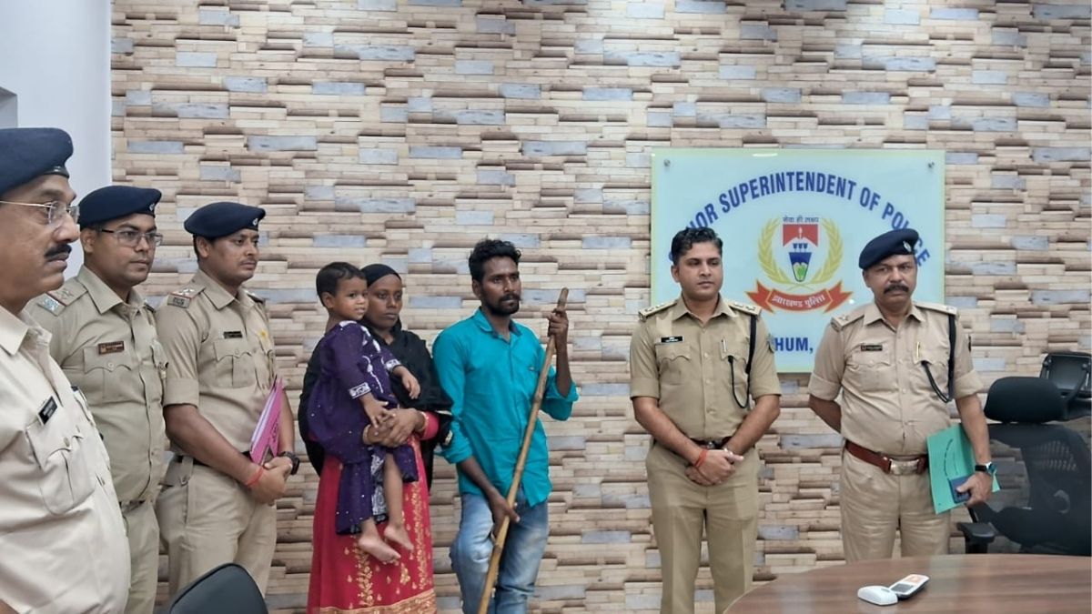 Sakchi बाजार से लापता तीन वर्षीय बच्ची आफरीन सकुशल बरामद दंपती गिरफ्तार