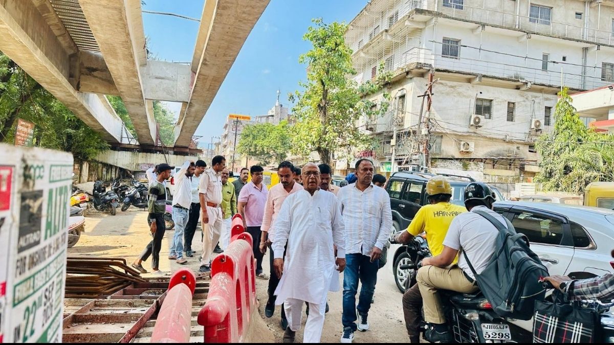 वन विभाग की अनुमति के बिना हो रहा Mango flyover का काम सरयू राय